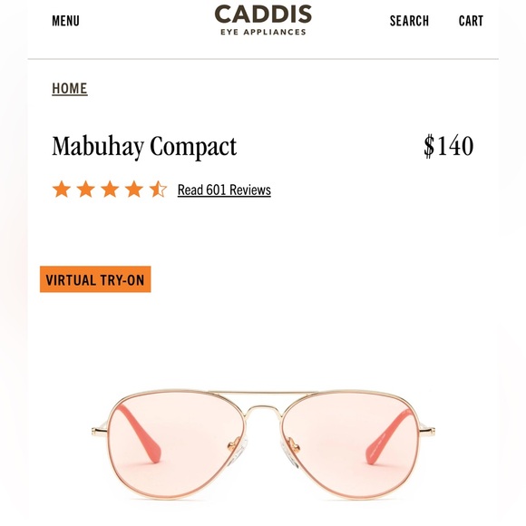 CADDIS EYE APPLIANCE MUBAHAY compact wire frame 1.5 - Picture 6 of 6